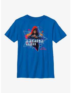 Marvel Doctor Strange Multiverse Of Madness America Chavez Paint Youth T-Shirt, , hi-res