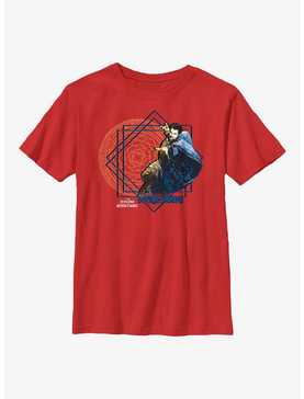 Marvel Doctor Strange Multiverse Of Madness Gold Portal Youth T-Shirt, , hi-res