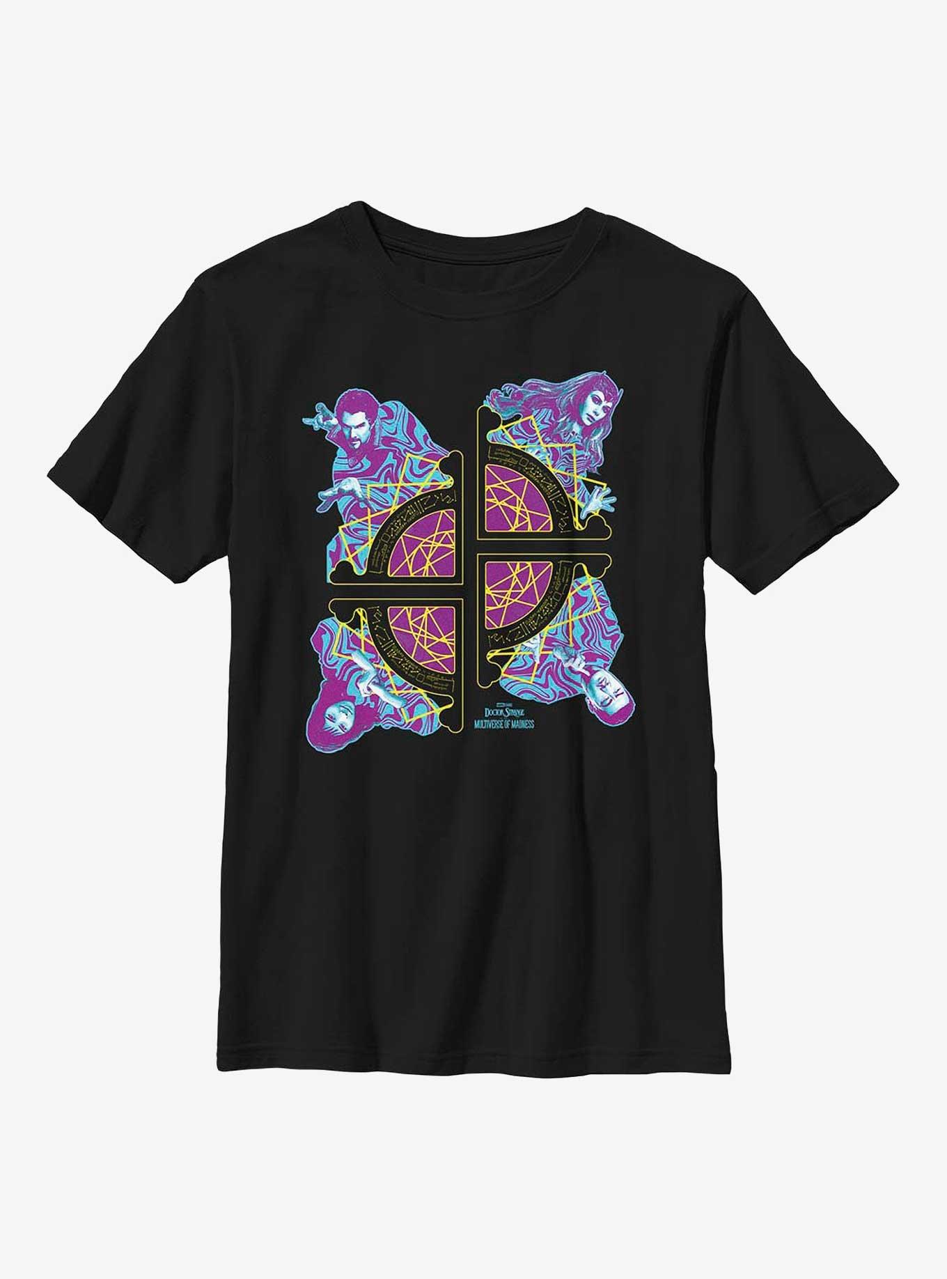 Marvel Doctor Strange Multiverse Of Madness Group Portal Youth T-Shirt, , hi-res