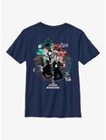 Marvel Doctor Strange Multiverse Of Madness Scarlet Witch Magic Glitch Youth T-Shirt, NAVY, hi-res