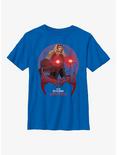 Marvel Doctor Strange Multiverse Of Madness Scarlet Witch Spell Youth T-Shirt, ROYAL, hi-res