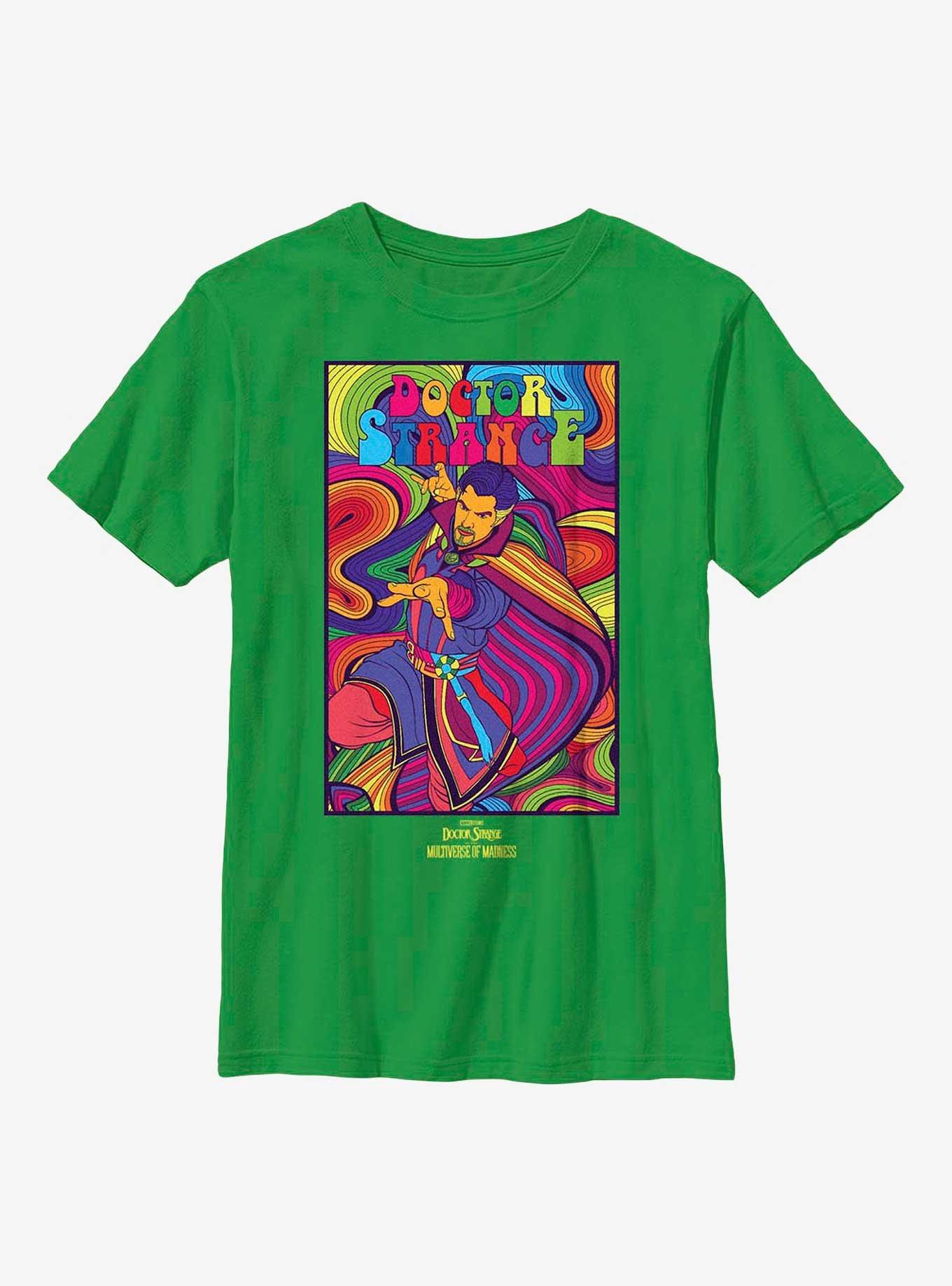 Marvel Doctor Strange Multiverse Of Madness Psychadelic Youth T-Shirt, KELLY, hi-res