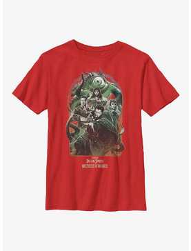 Marvel Doctor Strange Multiverse Of Madness Group Youth T-Shirt, , hi-res