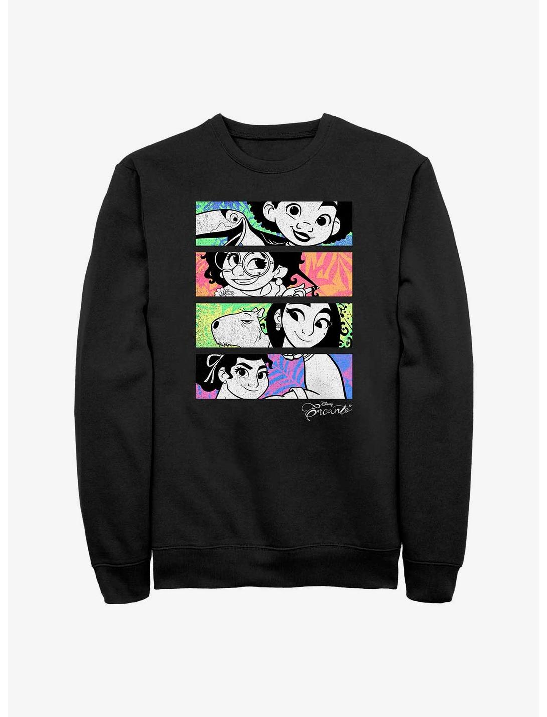 Disney Encanto Family Panels Sweatshirt, BLACK, hi-res