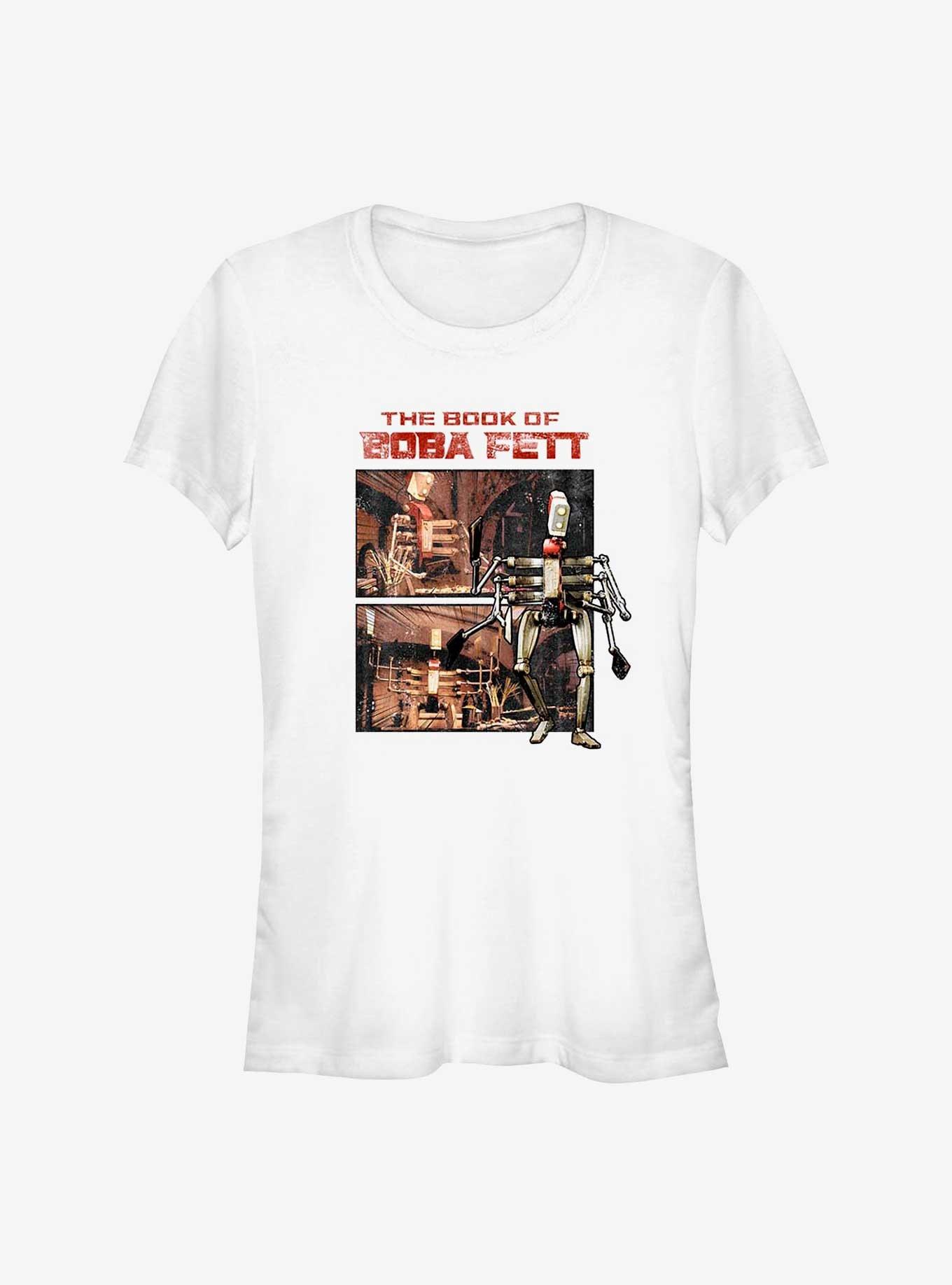 Star Wars The Book Of Boba Fett All Or Nothing Girls T-Shirt, WHITE, hi-res