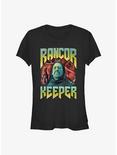 Star Wars The Book Of Boba Fett Rancor Keeper Girls T-Shirt, BLACK, hi-res