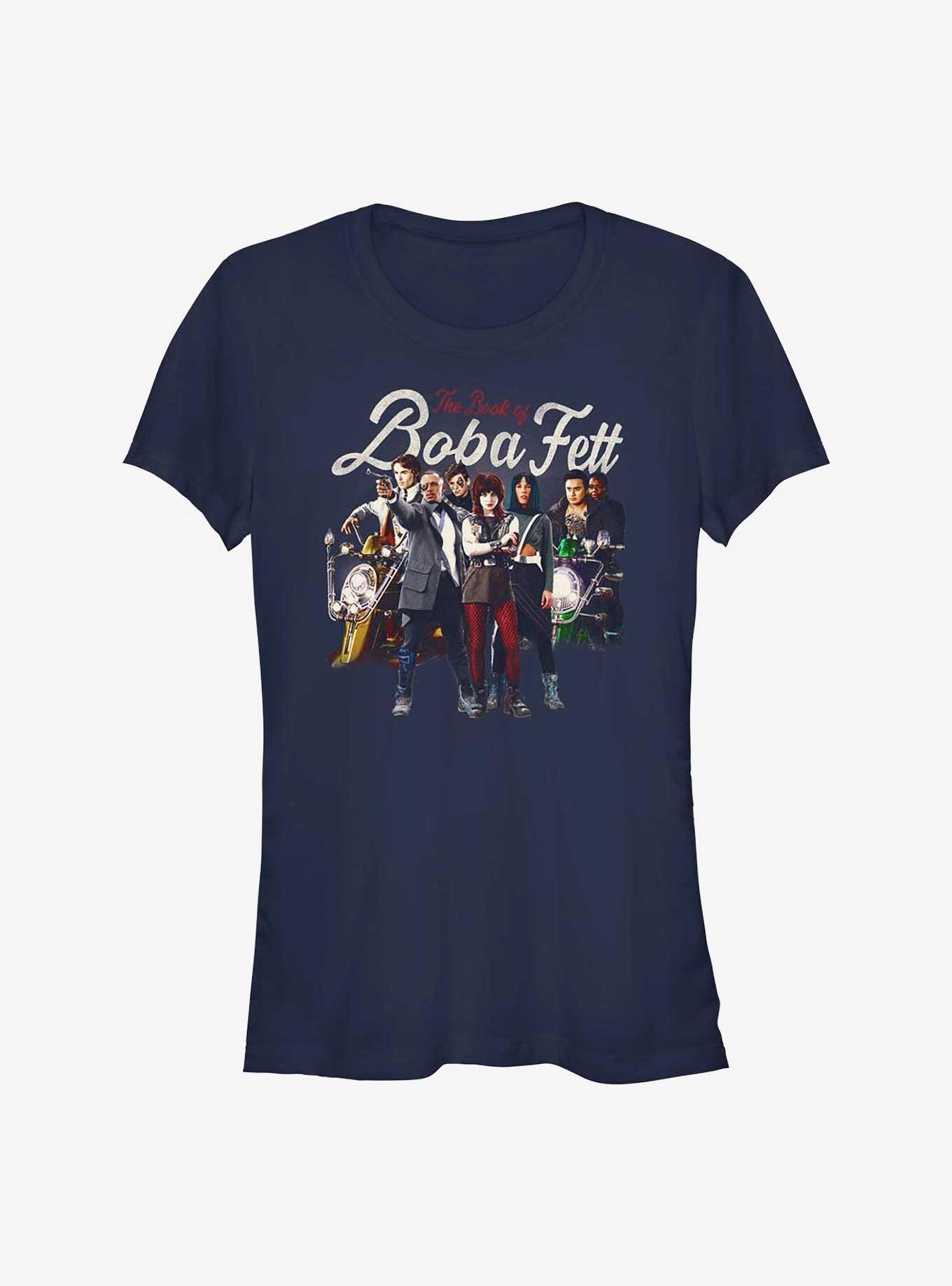 Star Wars The Book Of Boba Fett Support Plan Girls T-Shirt