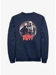 Star Wars The Book Of Boba Fett Stand Your Ground Crew Sweatshirt, NAVY, hi-res
