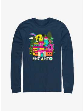 Disney Encanto Casita Art Long-Sleeve T-Shirt, NAVY, hi-res