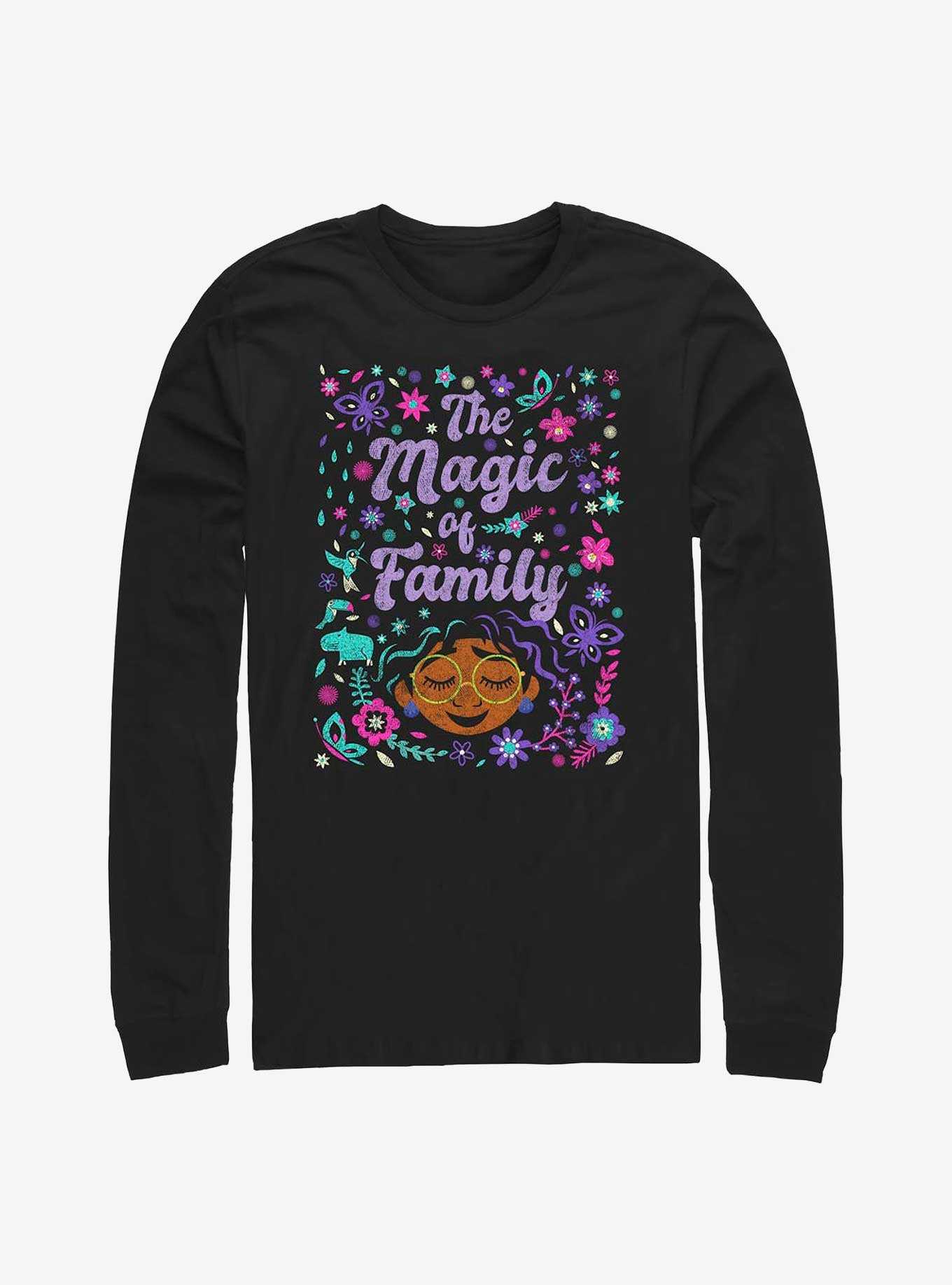 Disney Encanto The Magic Of Family Art Long-Sleeve T-Shirt, , hi-res