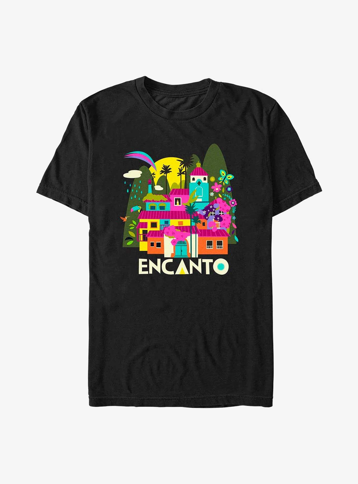 Disney Encanto Casita Art T-Shirt, BLACK, hi-res