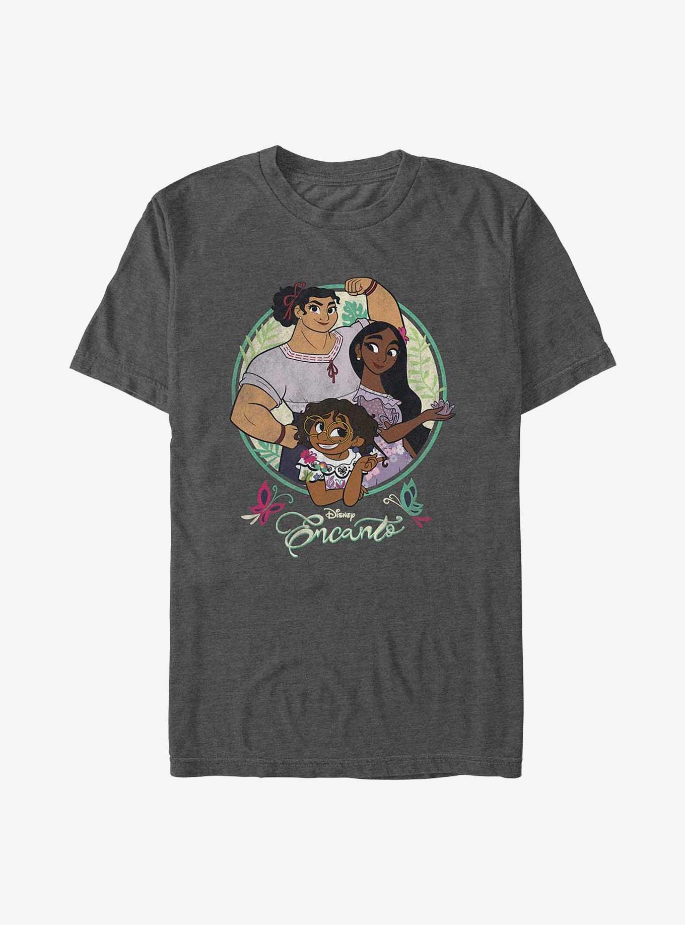 Disney Encanto Sisters T-Shirt, CHAR HTR, hi-res