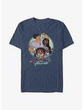 Disney Encanto Sisters T-Shirt, NAVY HTR, hi-res
