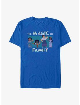 Disney Encanto The Magic Of Family T-Shirt, ROYAL, hi-res