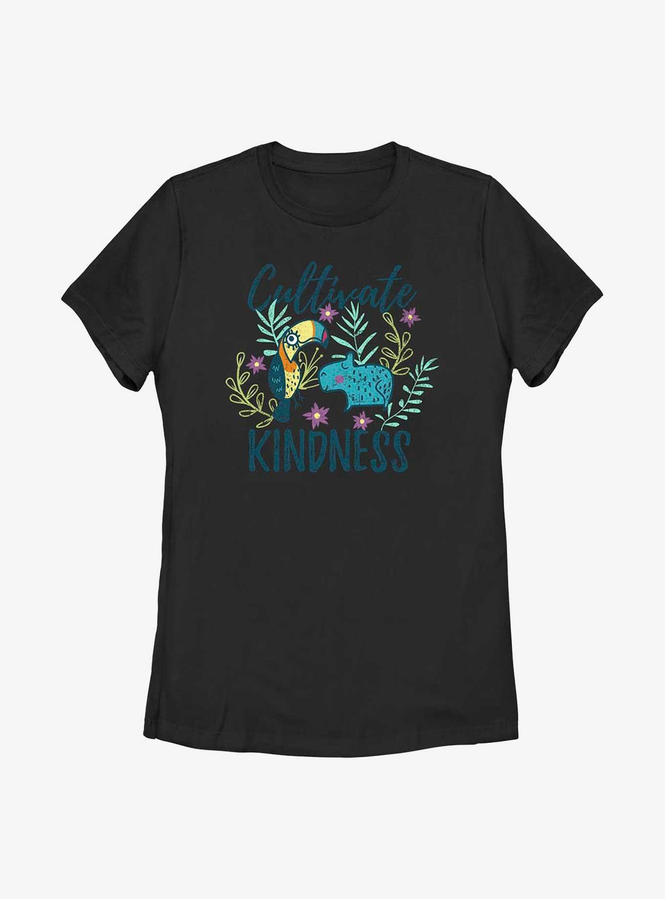 Disney Encanto Cultivate Kindness Womens T-Shirt, BLACK, hi-res