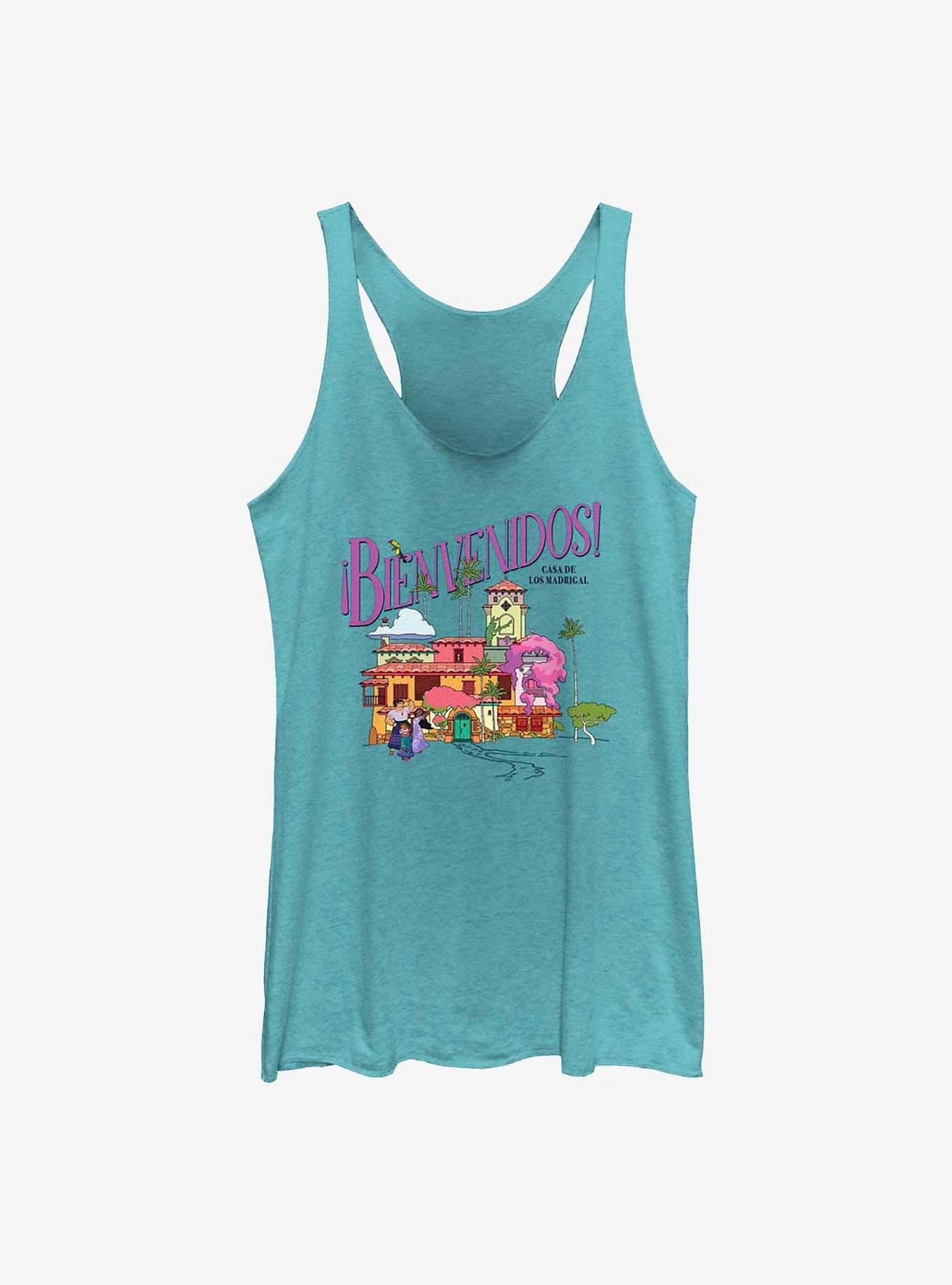 Disney Encanto Bienvenidos Casa De Los Madrigal Womens Tank Top, , hi-res