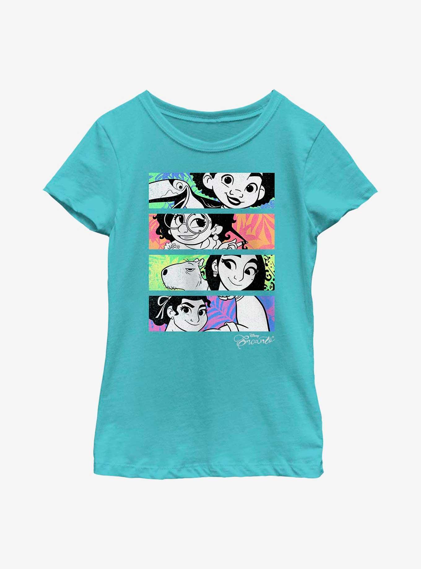 Disney Encanto Family Panels Youth Girls T-Shirt, , hi-res