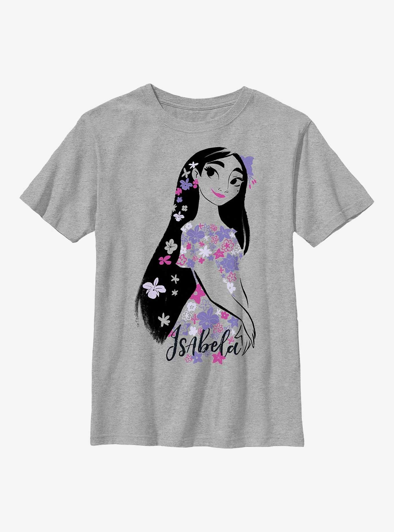 Disney Encanto Isabela Youth T-Shirt, ATH HTR, hi-res