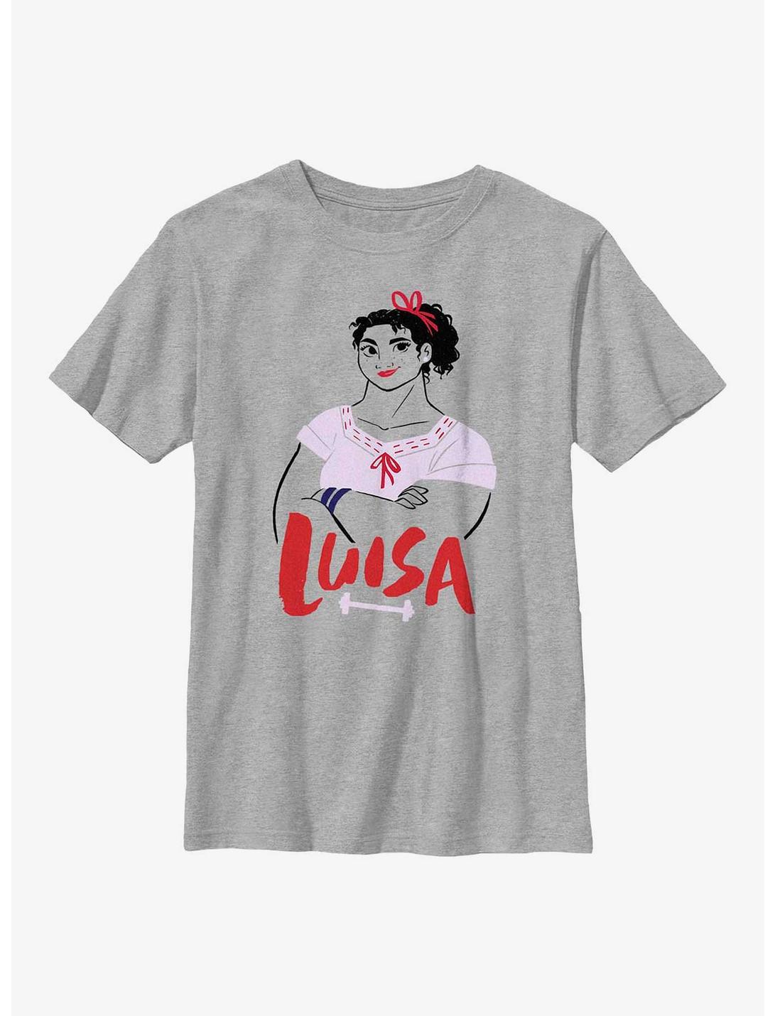 Disney Encanto Luisa Youth T-Shirt, ATH HTR, hi-res