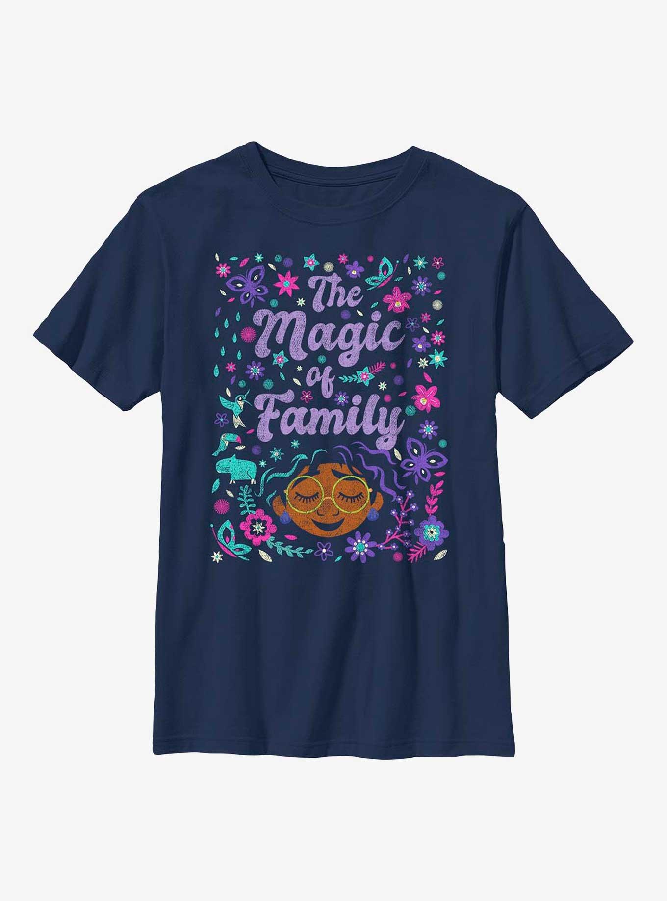 Disney Encanto The Magic Of Family Art Youth T-Shirt, , hi-res