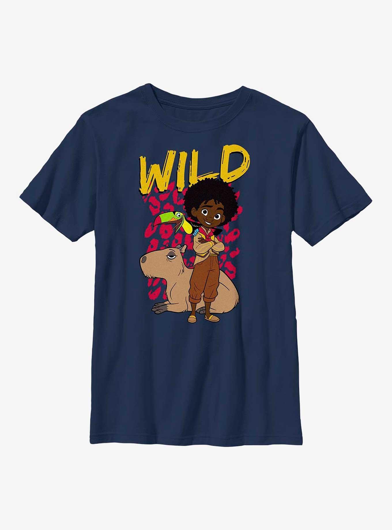 Disney Encanto Wild Child Antonio Youth T-Shirt, NAVY, hi-res