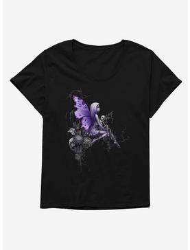 Fairies By Trick Purple Wing Fairy Womens T-Shirt Plus Size, , hi-res