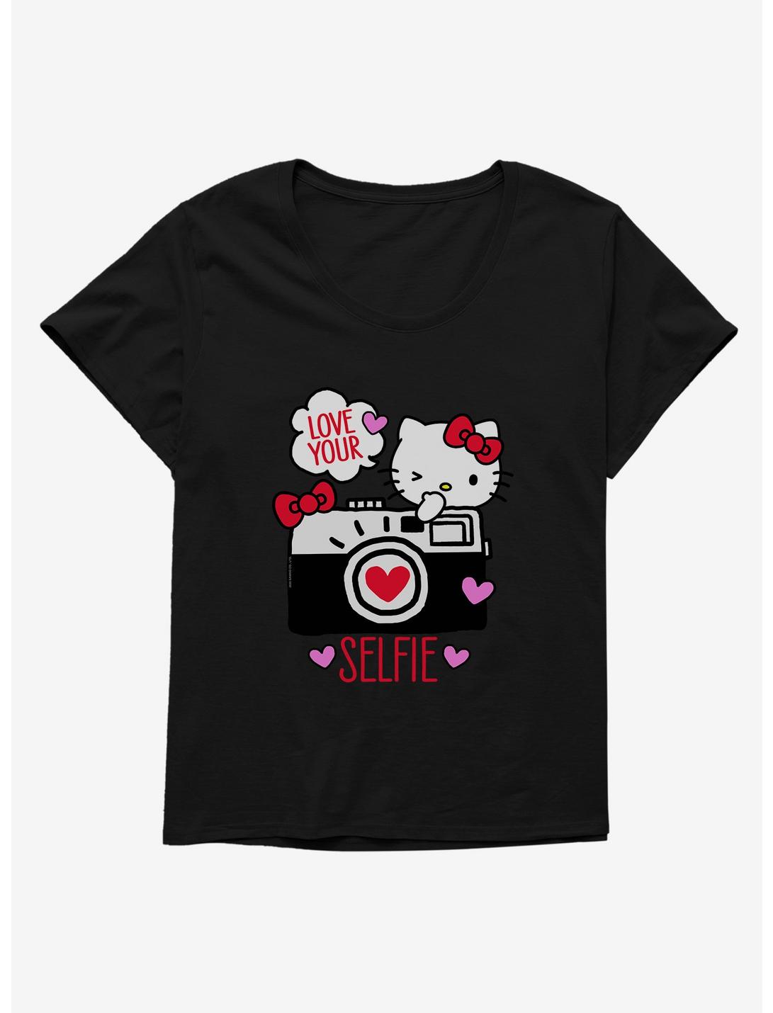 Hello Kitty Selfie Love Womens T-Shirt Plus Size, , hi-res