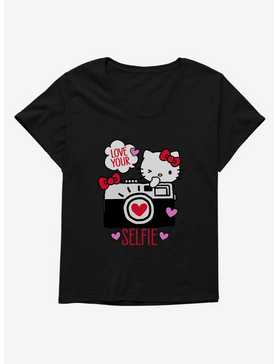 Hello Kitty Selfie Love Womens T-Shirt Plus Size, , hi-res