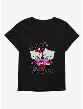Hello Kitty Sweet Love Womens T-Shirt Plus Size, , hi-res