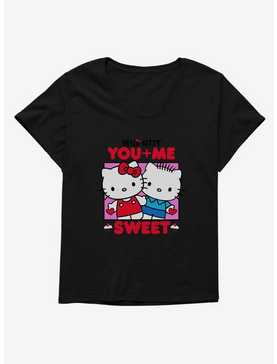 Hello Kitty You and Me Womens T-Shirt Plus Size, , hi-res