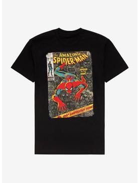 Marvel Spider-Man Comic Book Cover T-Shirt, , hi-res