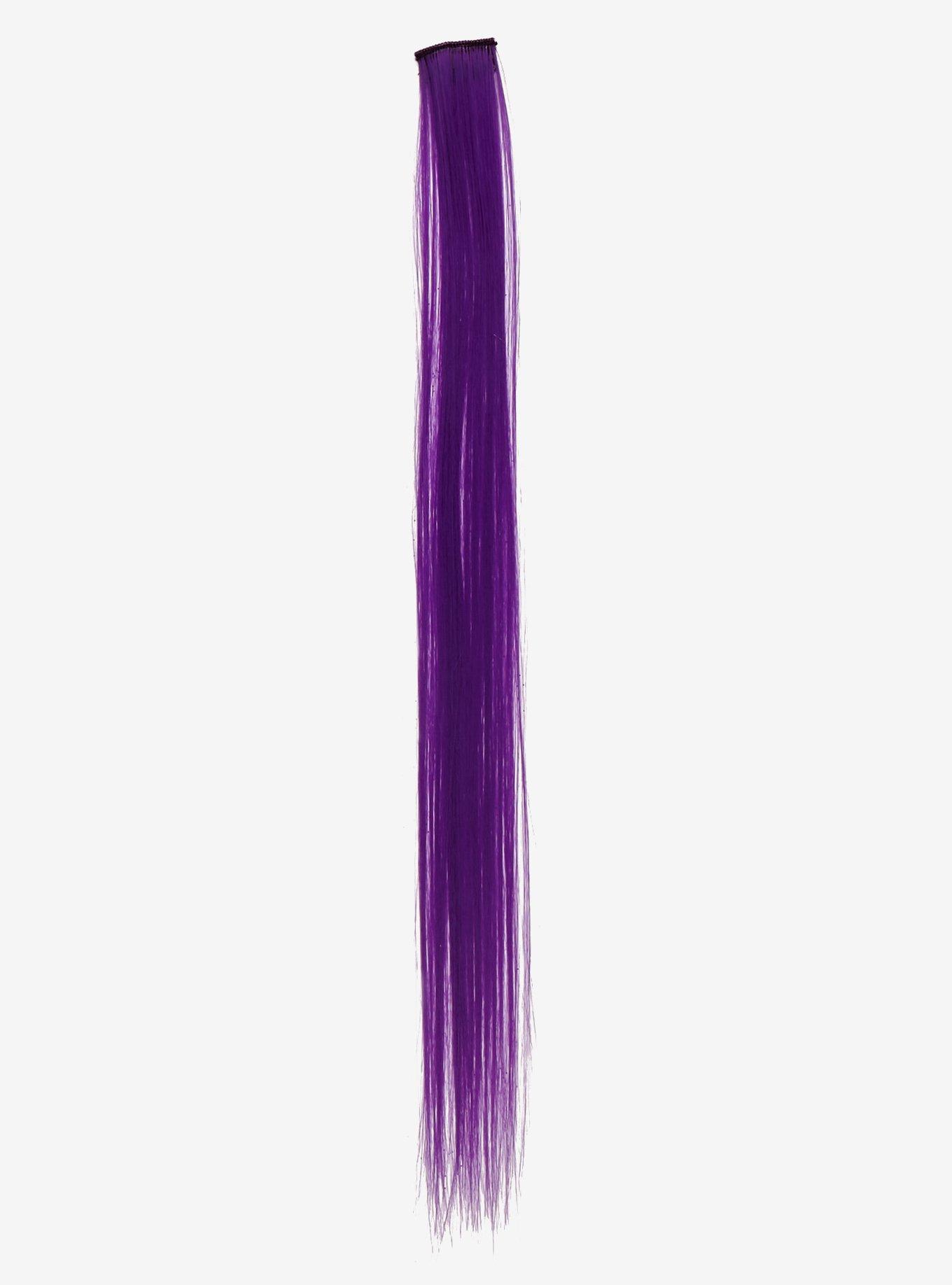 Fumi Cosmetics Dark Purple Clip-In Hair Extension, , hi-res