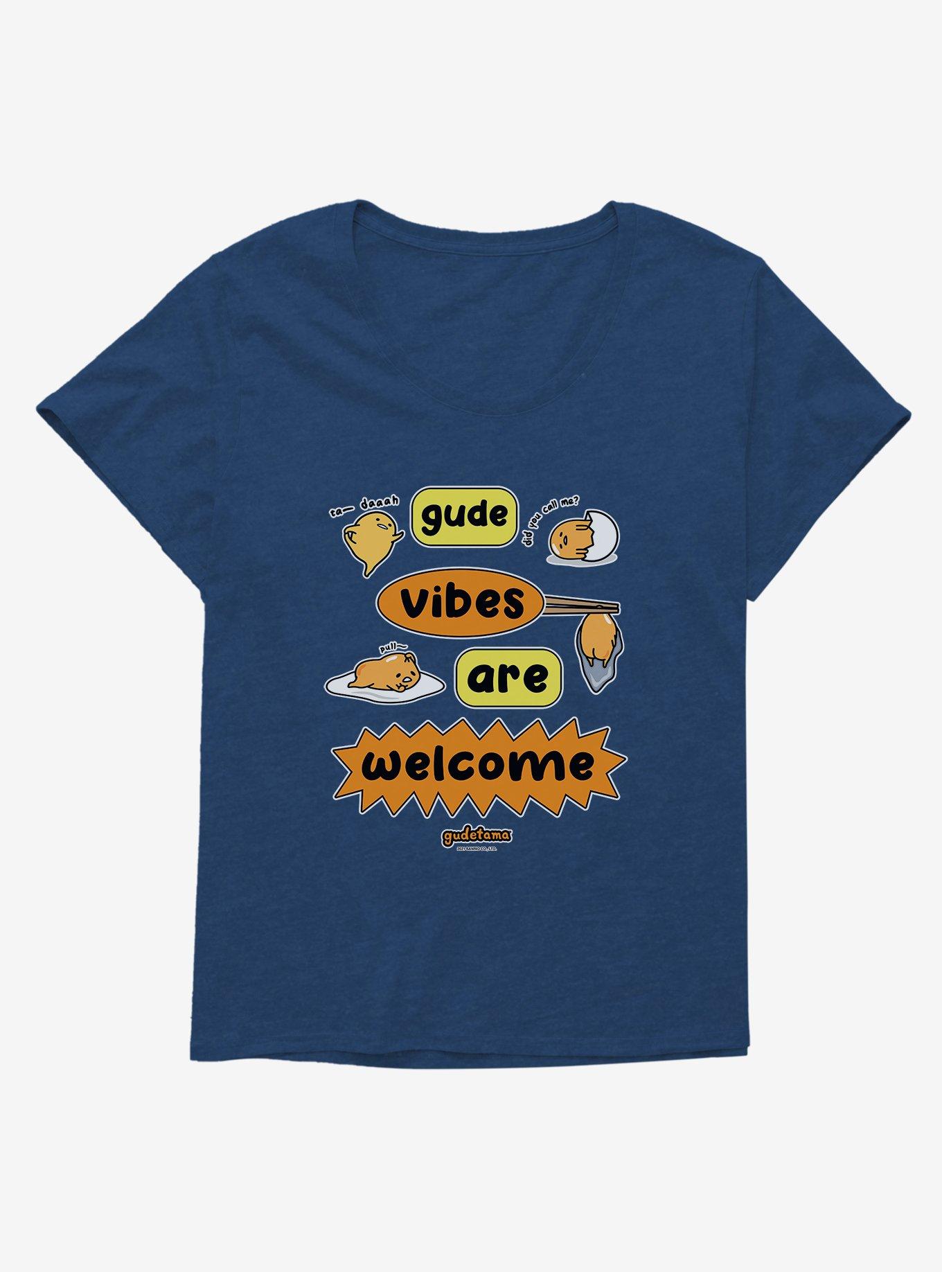 Gudetama Gude Vibes Girls T-Shirt Plus Size, , hi-res