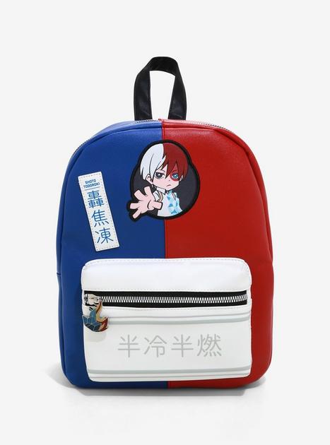 My Hero Academia Shoto Todoroki Fire & Ice Mini Backpack | Hot Topic