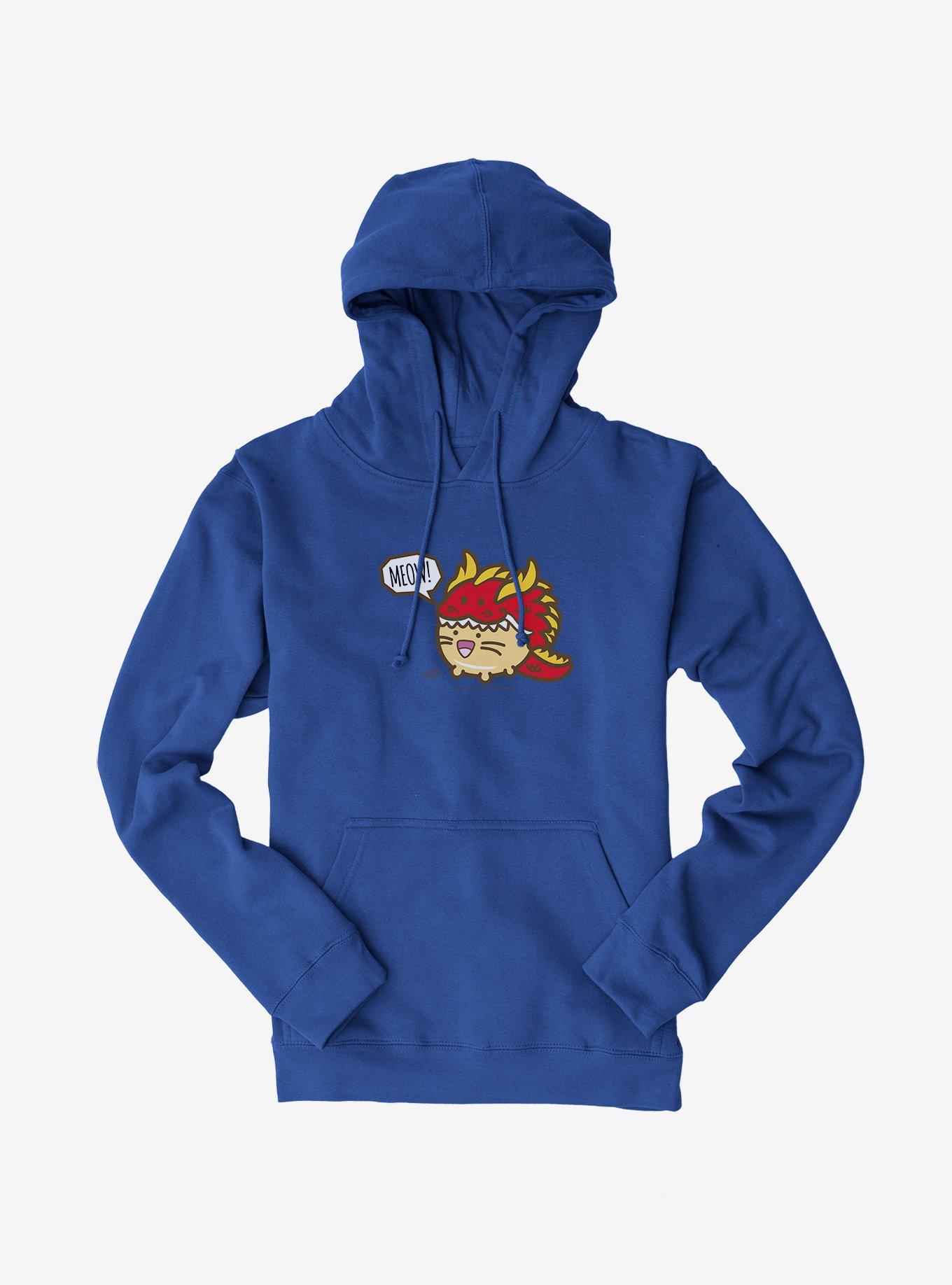 HT Creators: Fuzzballs Dino Meow Hoodie, , hi-res