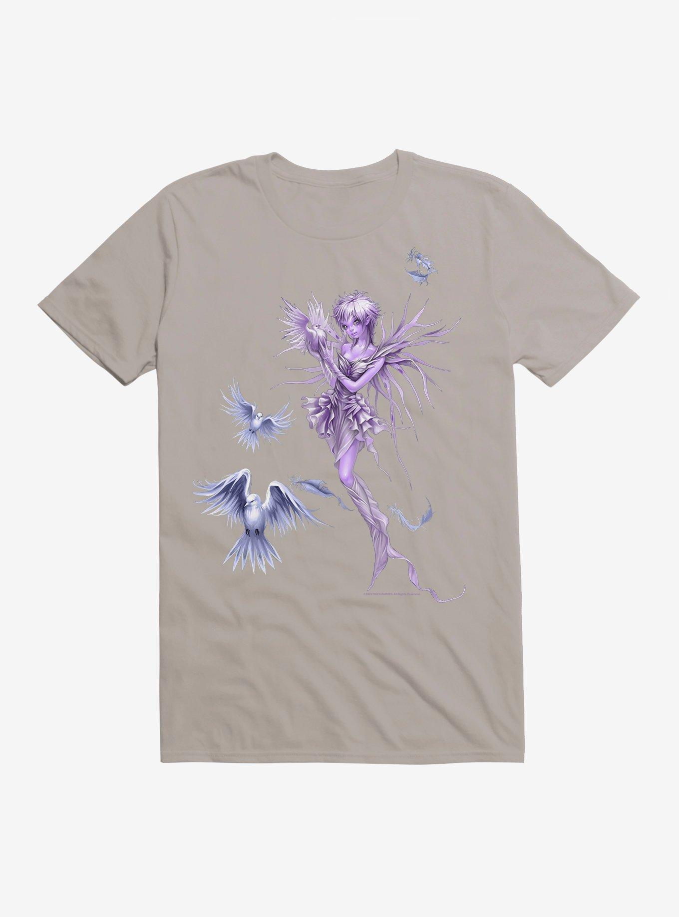 Fairies By Trick Dove Fairy T-Shirt, LIGHT GREY, hi-res