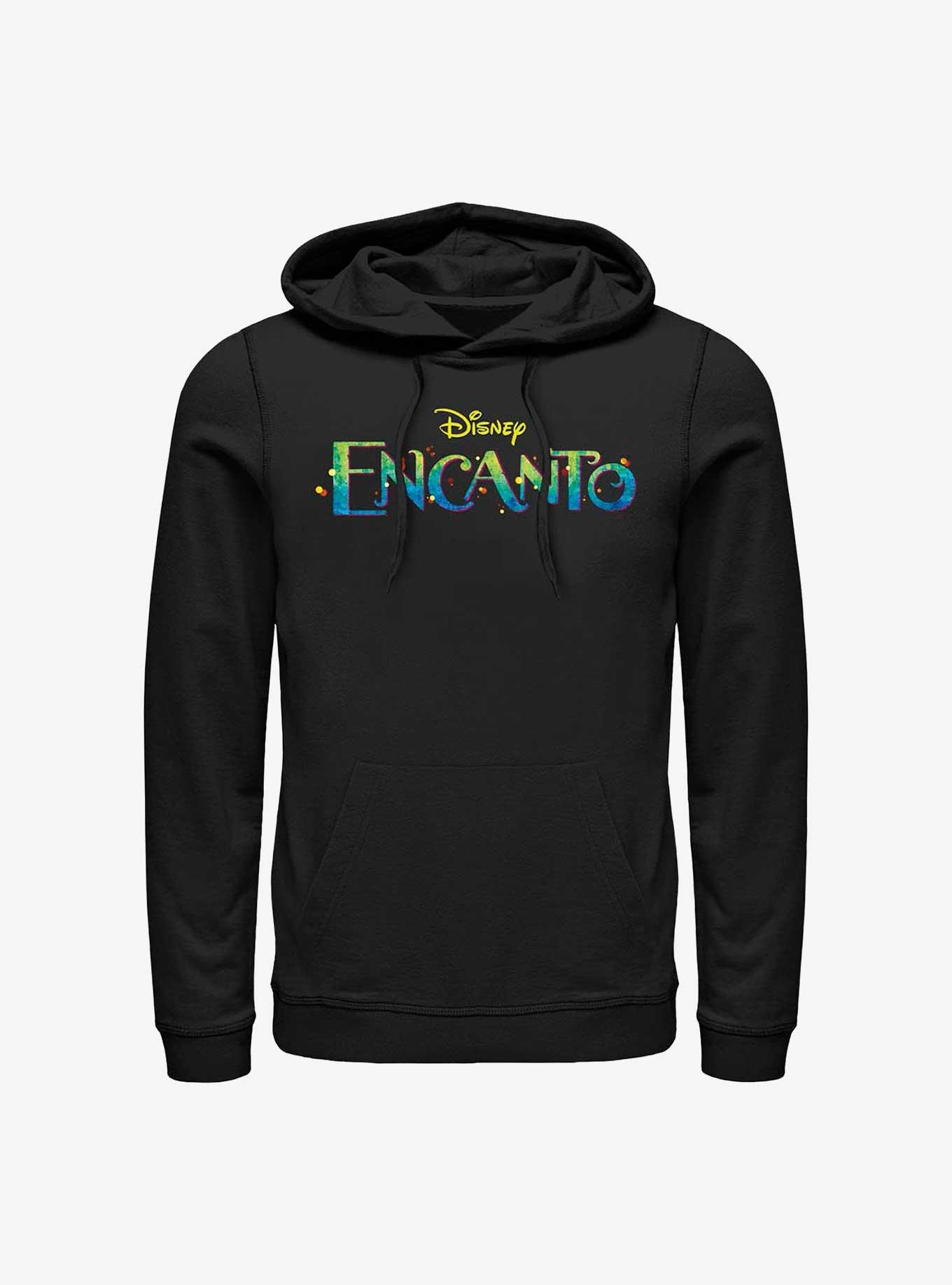 Disney Encanto Color Logo Hoodie, BLACK, hi-res