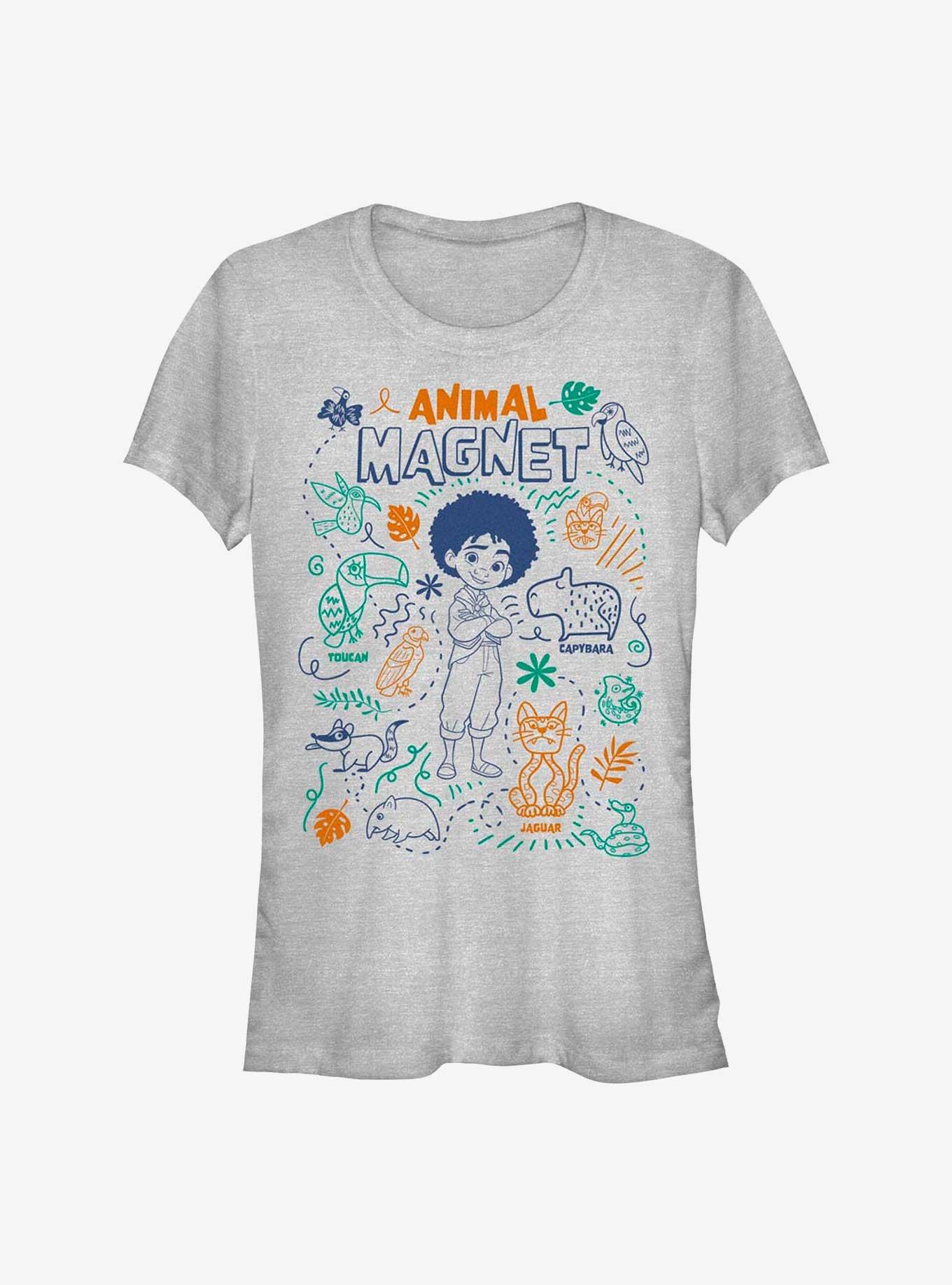 Disney Encanto Animal Magnet Girl's T-Shirt, ATH HTR, hi-res