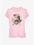 Disney Encanto Sister's Girl's T-Shirt, LIGHT PINK, hi-res