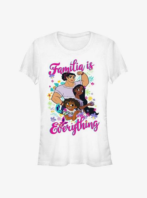 Disney Encanto Familia is Everything Girl's T-Shirt - WHITE | Hot Topic