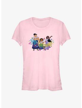 Disney Encanto Family Girl's T-Shirt, LIGHT PINK, hi-res
