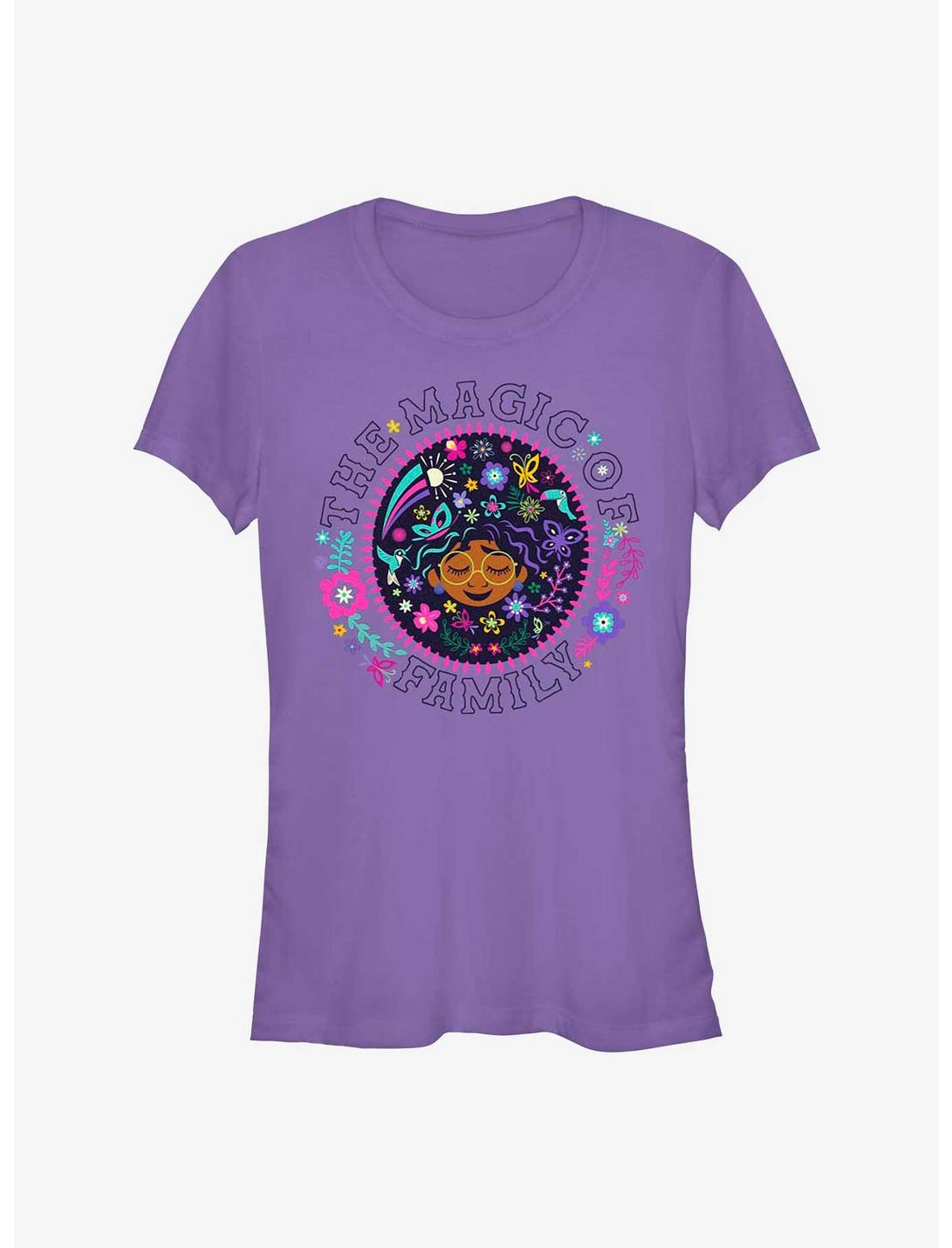 Disney Encanto Magic Of Family Girl's T-Shirt, PURPLE, hi-res