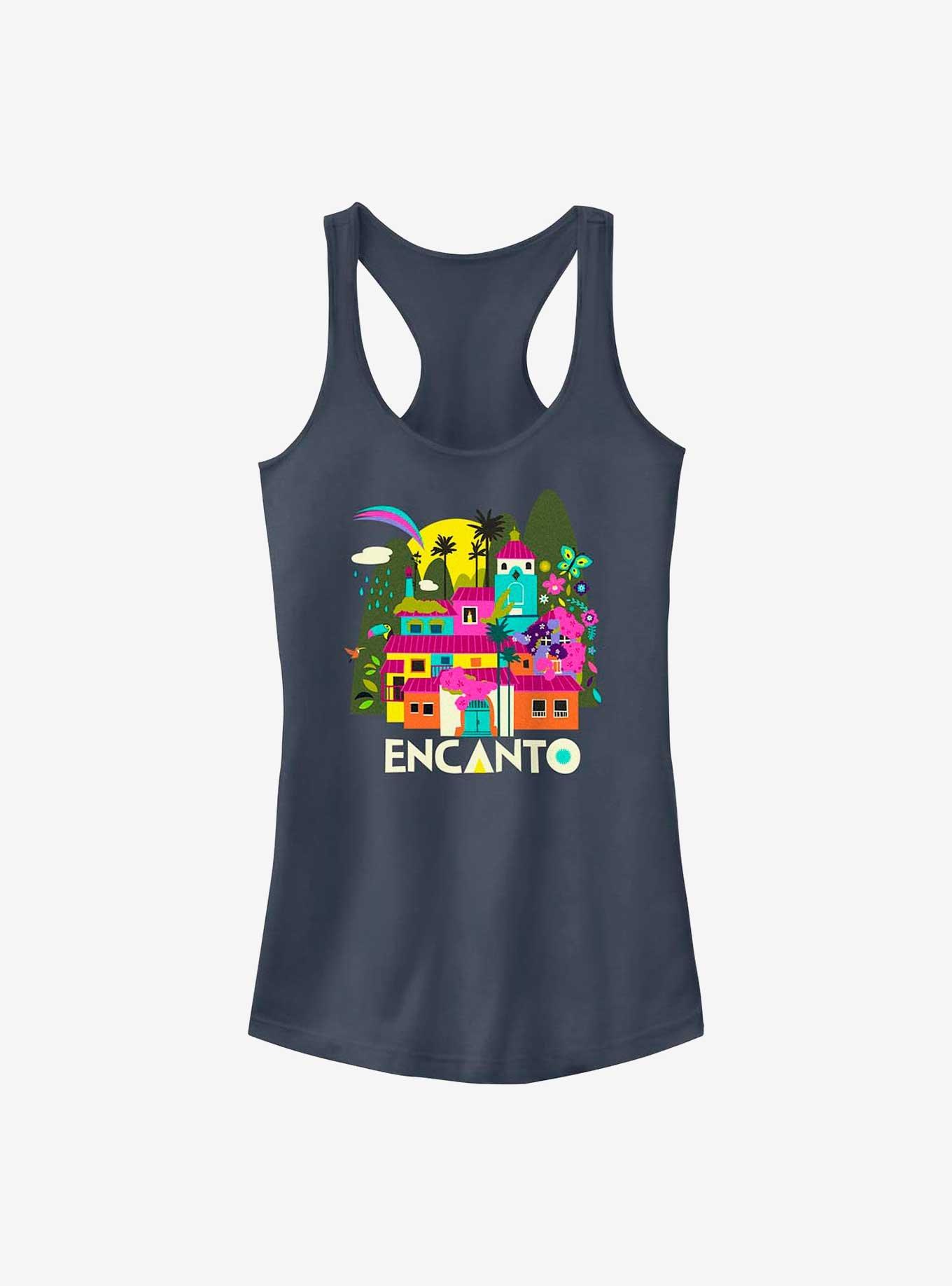 Disney Encanto Gold Girl's Tank, INDIGO, hi-res