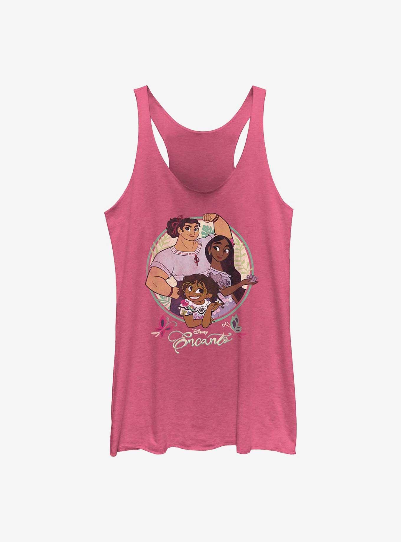 Disney Encanto Sister's Girl's Tank, PINK HTR, hi-res