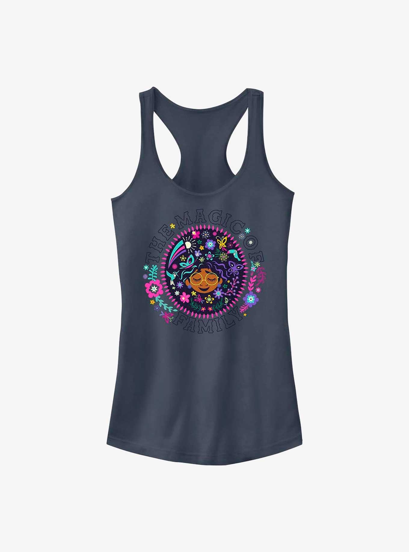 Disney Encanto Magic Of Family Girl's Tank, INDIGO, hi-res