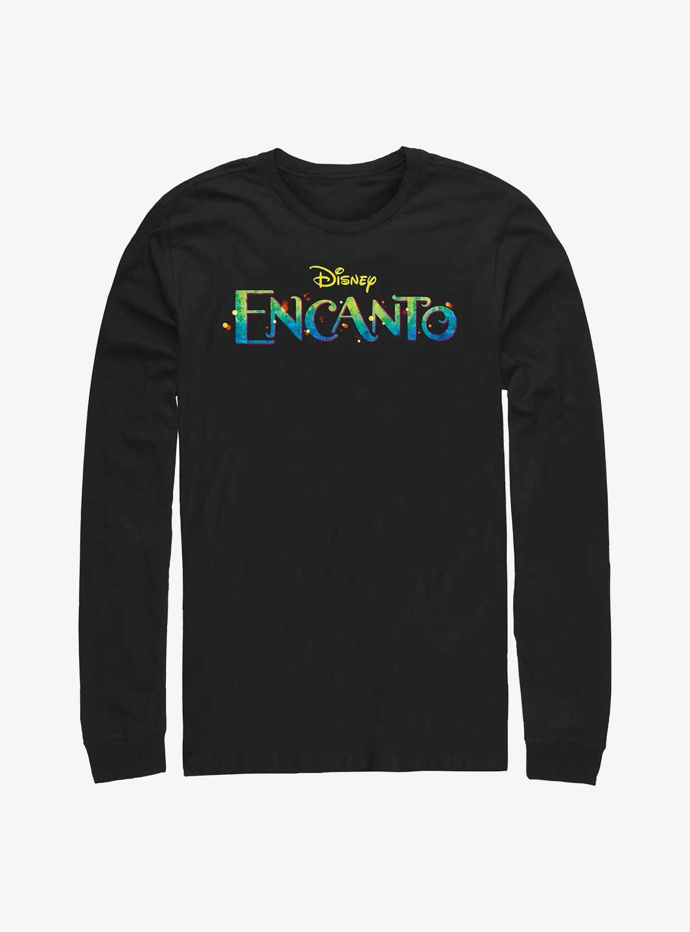 Disney Encanto Color Logo Long Sleeve T-Shirt, BLACK, hi-res