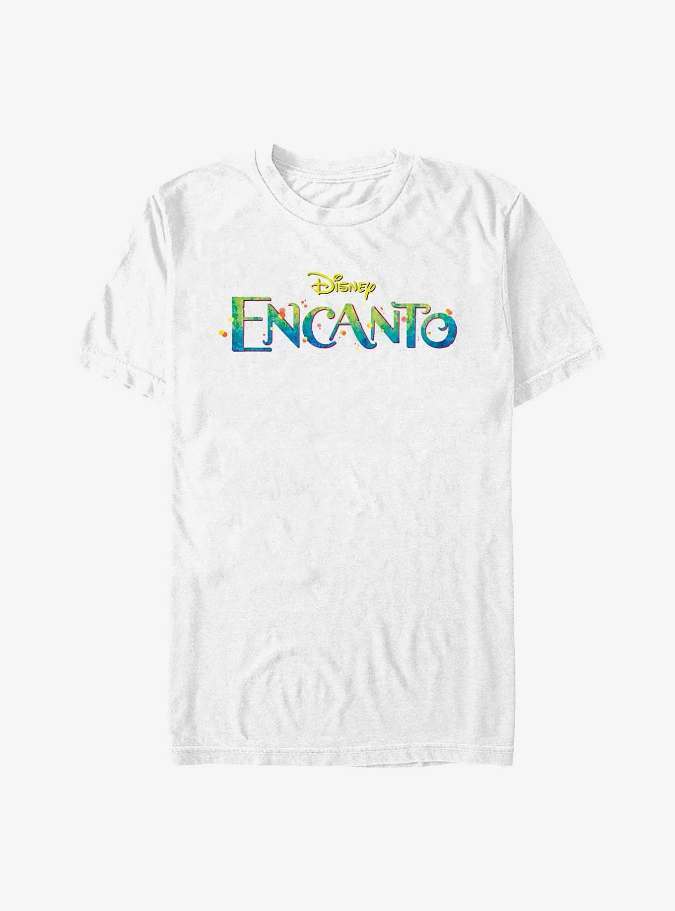 Disney Encanto Color Logo T-Shirt, WHITE, hi-res