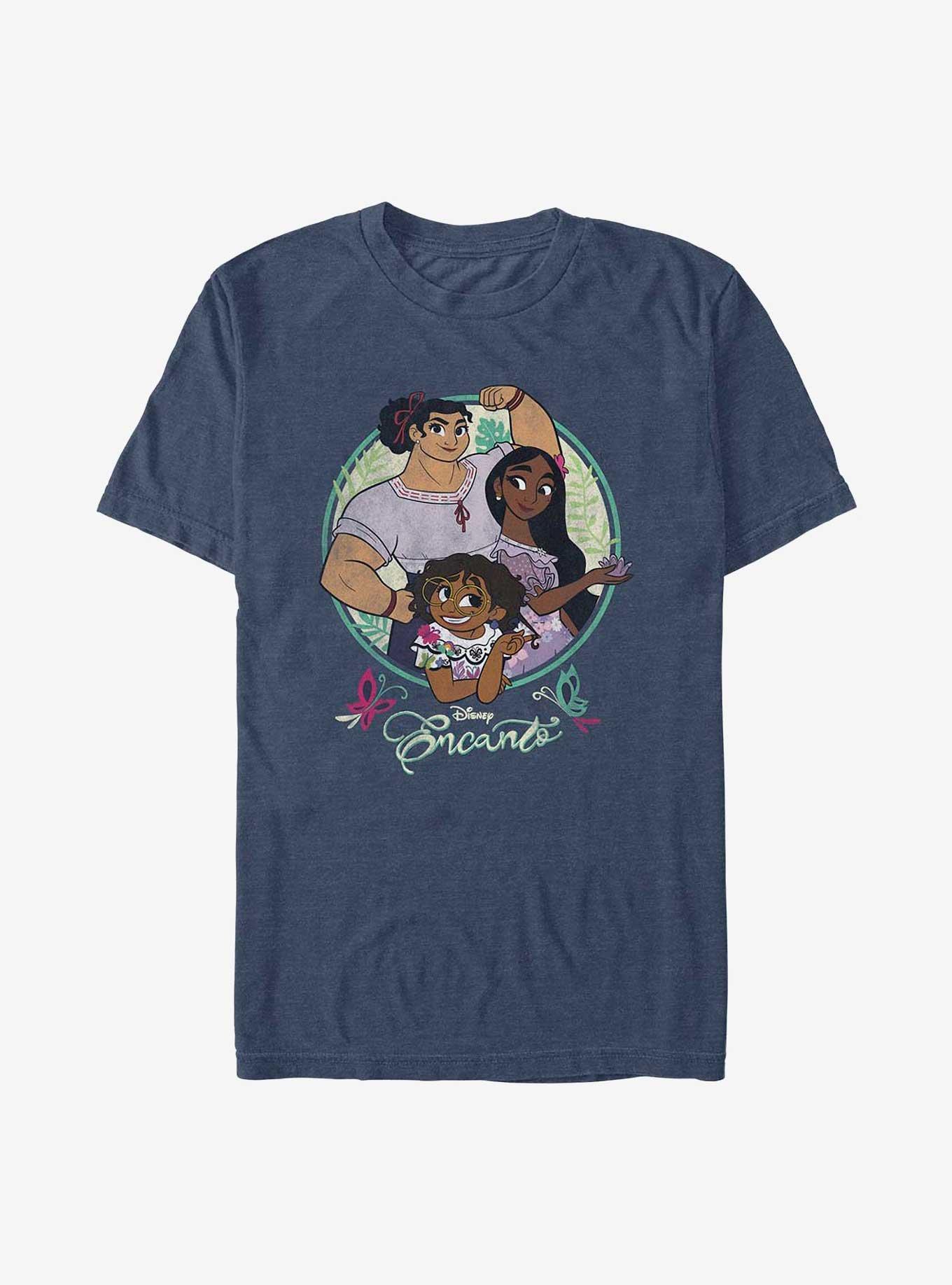 Disney Encanto Sister's T-Shirt, NAVY HTR, hi-res