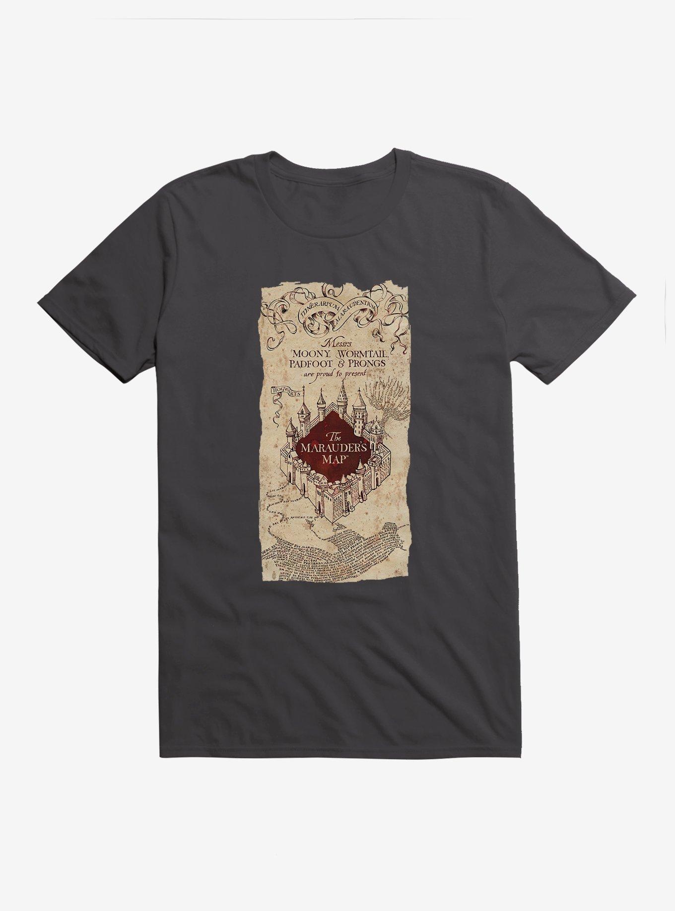 Marauders Map Harry Potter Shirt for Adults