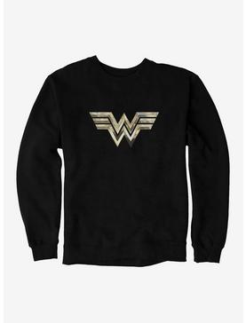 Plus Size DC Comics Wonder Woman Golden Insignia Sweatshirt, , hi-res